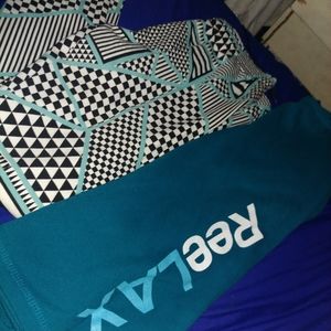 Leggings and long sleave thermal top med